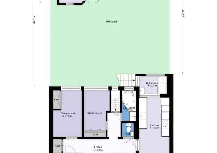 Diemen Centrum: Ruime 4 5 Kamer Benedenwoning met Souterrain en Tuin