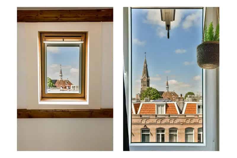 Dubbel Bovenhuis De Pijp 130m2 3 slaapkamers 3 badkamers Dakterras