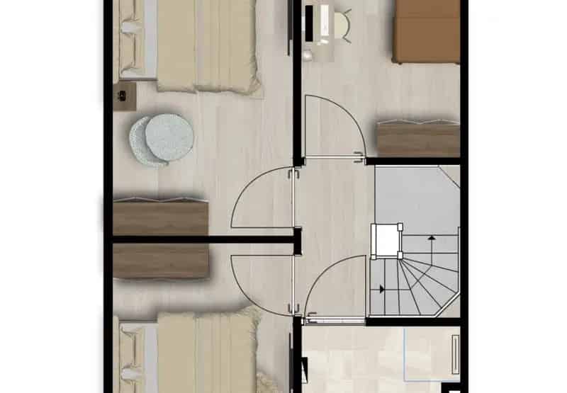 Ruime Tussenwoning Wetterhiem 123m2 Gasloos Dakkapel Tuin Parkeerplaats