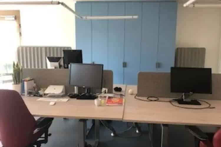 Kantoorruimte Amsterdam Singel 42m² 5 Werkplekken