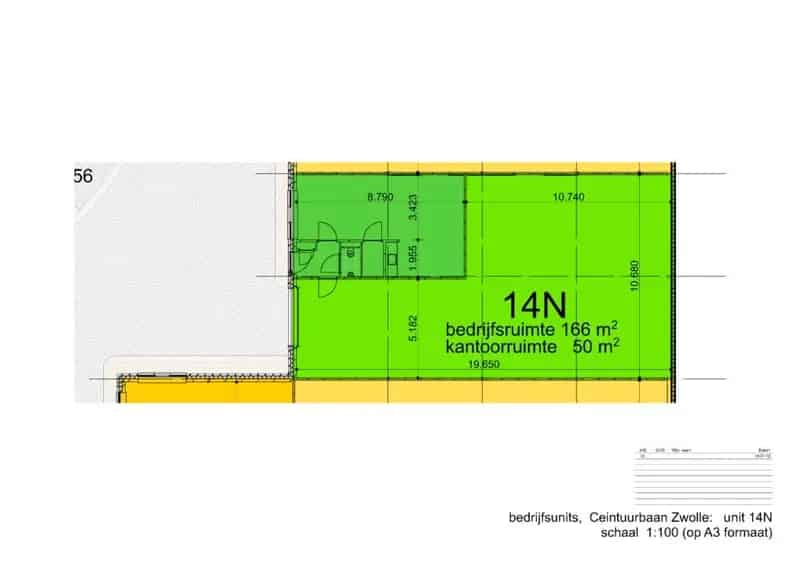 Bedrijfshal Zwolle | Zoek bedrijfshallen te huur: Ceintuurbaan 14-N 8024 AA Zwolle 