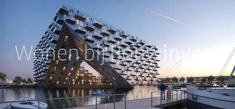 Studio Sluishuis Amsterdam 39m2 Moderne Keuken Badkamer