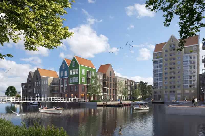 Appartement Houthavenkade Zaandam 80m2 3 kamers
