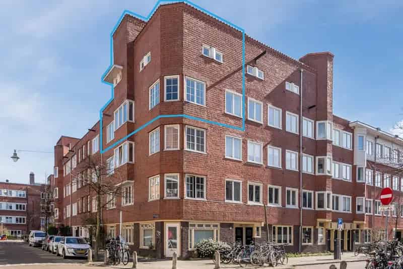 Amsterdamse School Appartement De Baarsjes 104m2 Dakterras