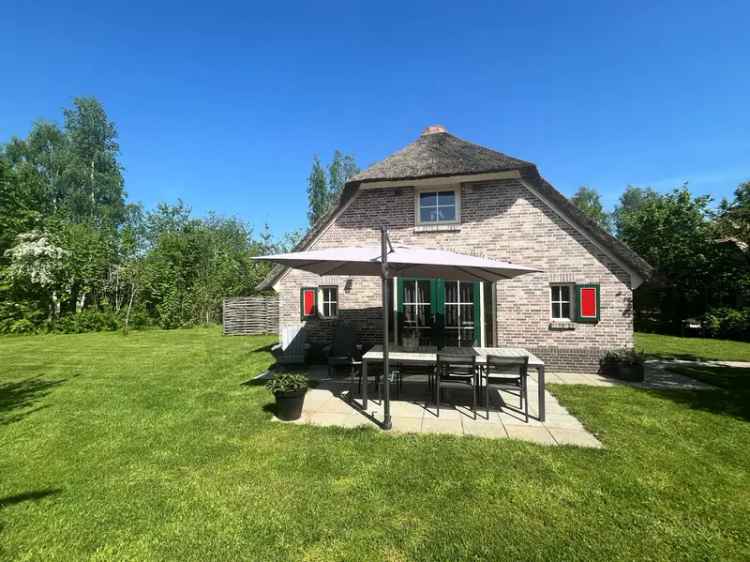 Moderne Recreatiewoning Den Ham 3 slaapkamers Ruime Tuin