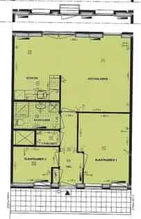 1 Kamer Appartement 59m² Hoofddorp Nabij Winkels