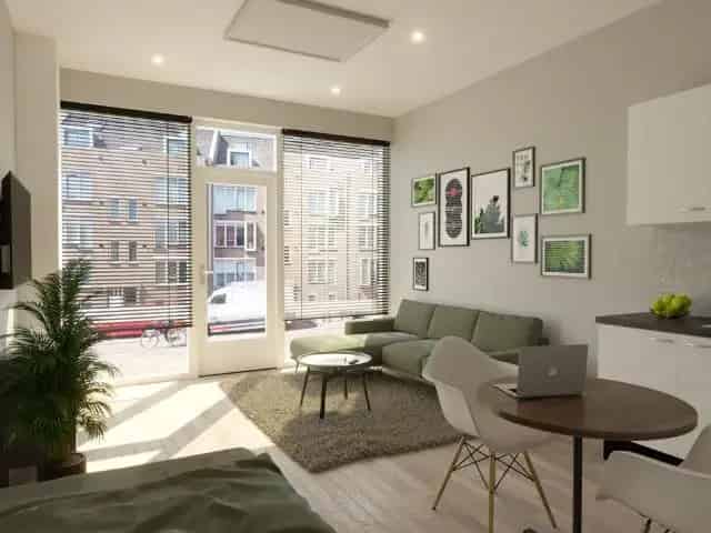 Studio Leiden Centrum 34m2 5 Jaar Contract