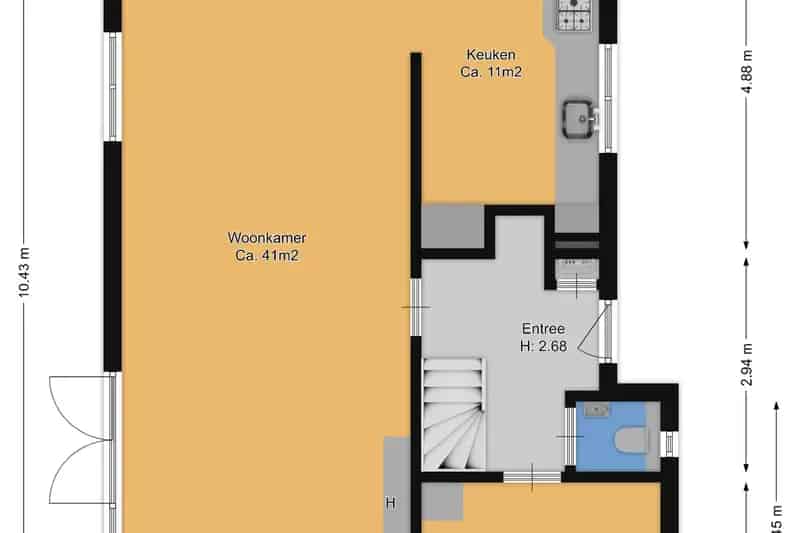 Vrijstaande Villa Blaricum 535m2 Tuin Garage Aanbouwmogelijkheden