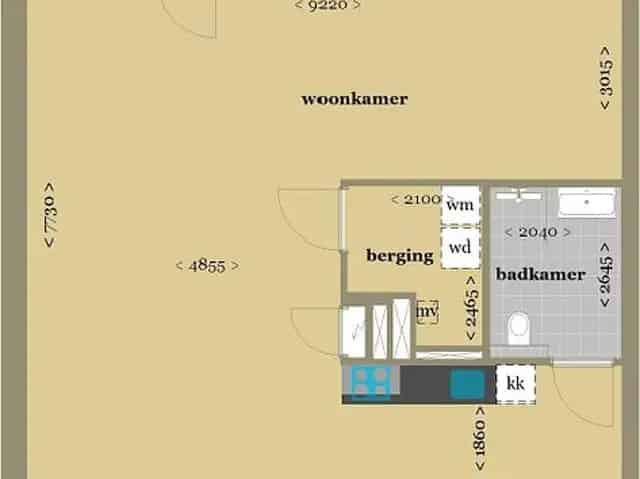 Te huur: Luxe Loft 71m2 in de Meester