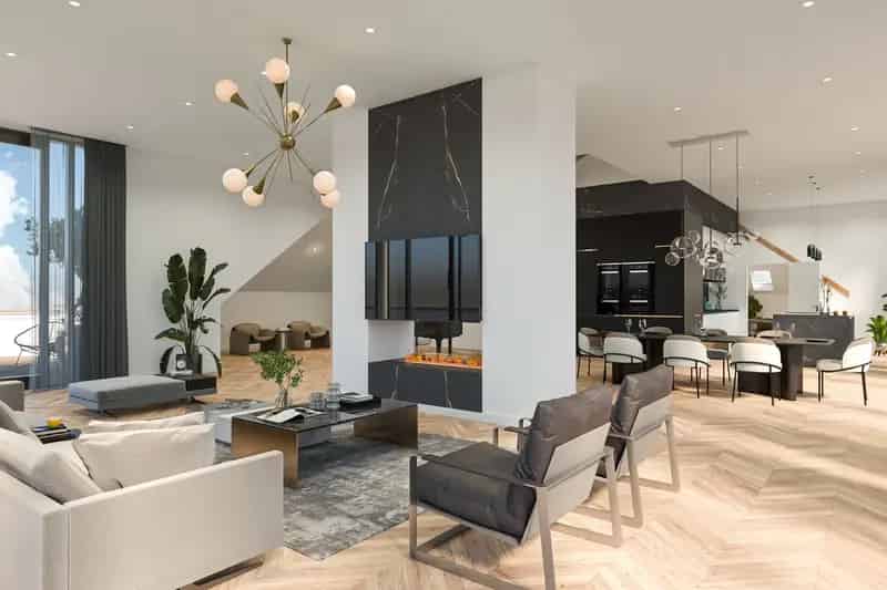 Penthouse Arnhem Klingelbeek 165m2 Dakterras Rijnzicht