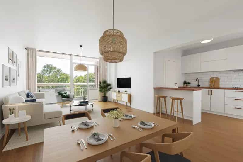 Appartement Rotterdam IJsselmonde: Starterseigenwoning 2 balkons