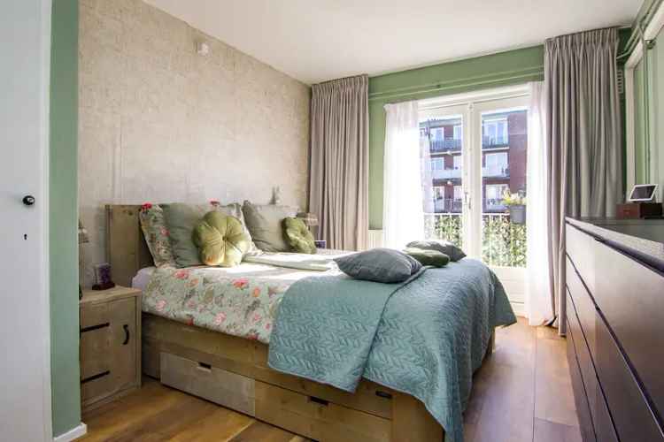 Ruim appartement Haarlem Noord 2 slaapkamers balkon nieuwe keuken