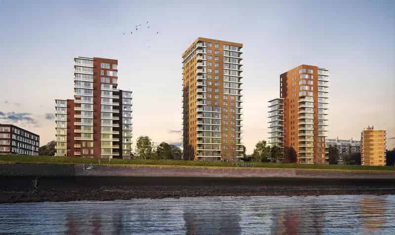 Grote hoekappartementen type D te Terneuzen