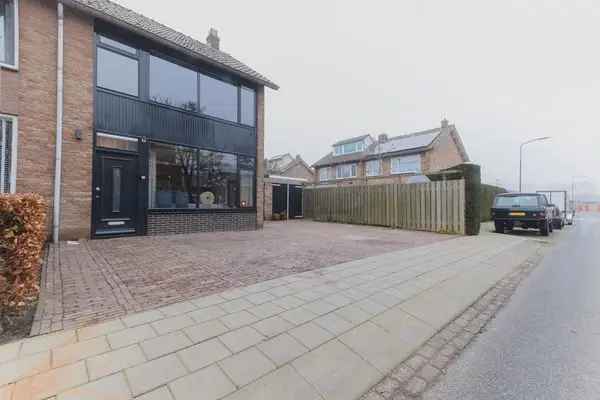 Hoekwoning Montfoort Garage Bijkeuken Hobbyruimte Moderne Badkamer