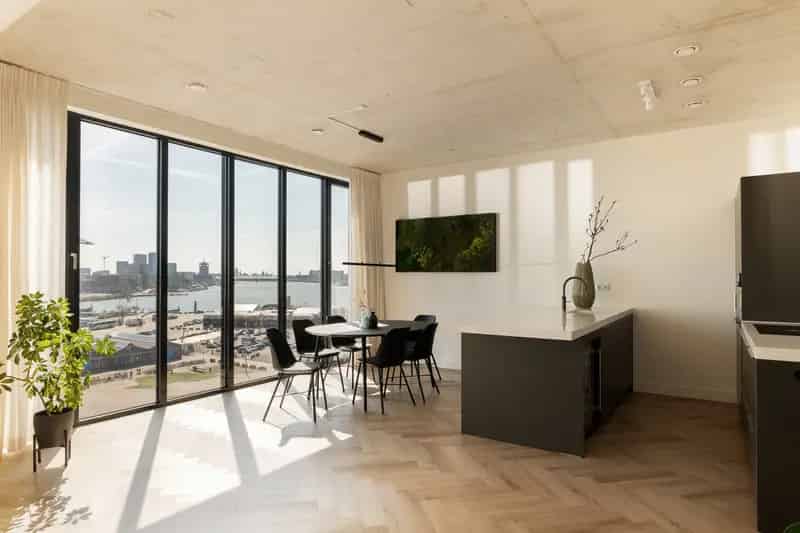 Luxe 3 Kamer Appartement NDSM Amsterdam Dakterras Parkeerplaats