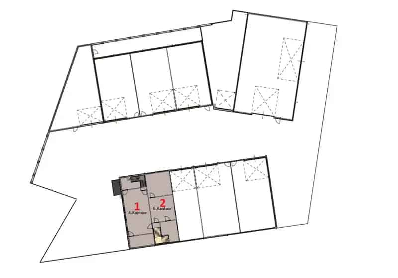 Bedrijfsruimten te Huur Mill Vanaf 102m2