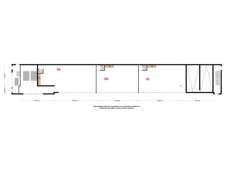 Kantoorruimte te huur Alkmaar Centrum 71m²
