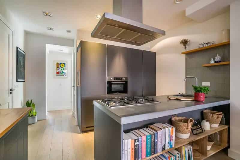 Modern appartement Amsterdam Baarsjes 74m2 tuin