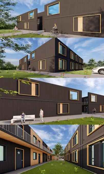 Flexwoning Nieuwbouwproject Max 2 Personen