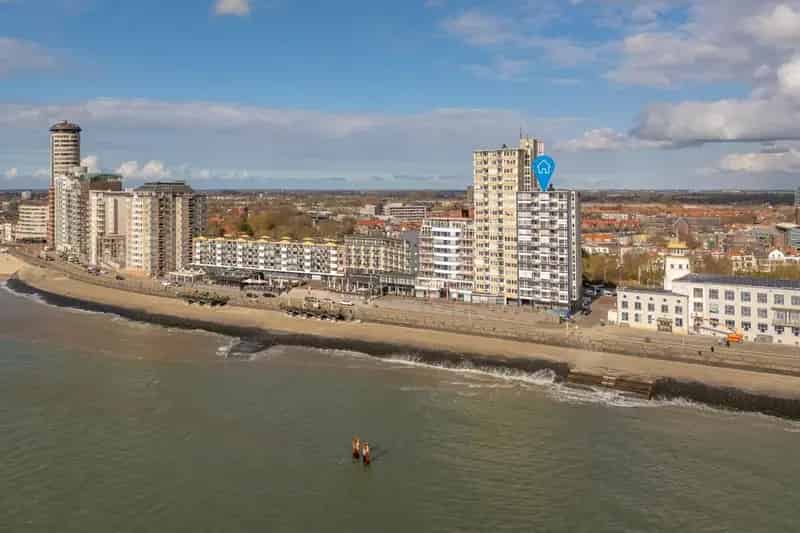 Luxe 3-kamerappartement Vlissingen - Zeezicht - Strand - Parkeerplaats