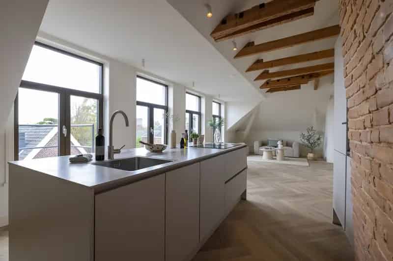 Appartement Overschie 74m2  Monumentale pand Luxe afwerking