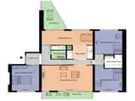 Appartement Clermontlunet Maastricht 4 Kamers 107m2