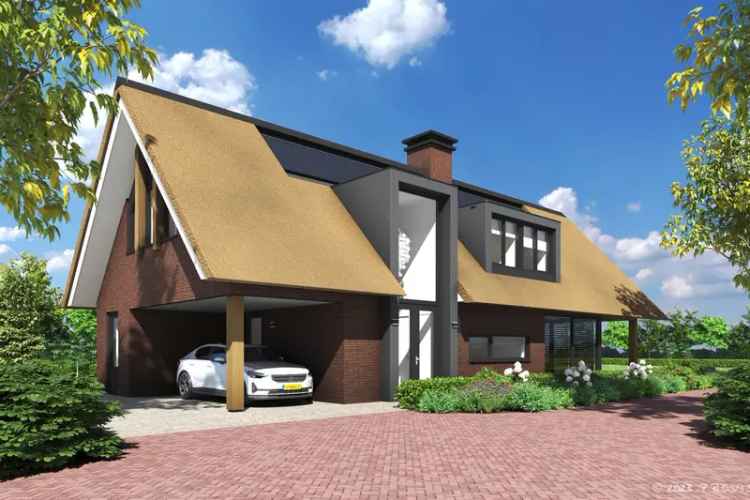 Moderne Rietgedekte Villa in Soest met Groot Perceel
