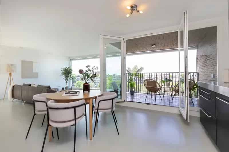 Appartement te koop Amsterdam Westerdok 106m2 2 slaapkamers balkon