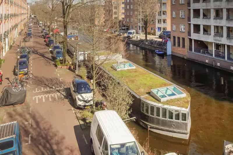 Woonboot Amsterdam Wittenkade 75m2 Loft