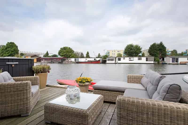 Studio Woonboot Amsterdam Noord Rustig Gelegen