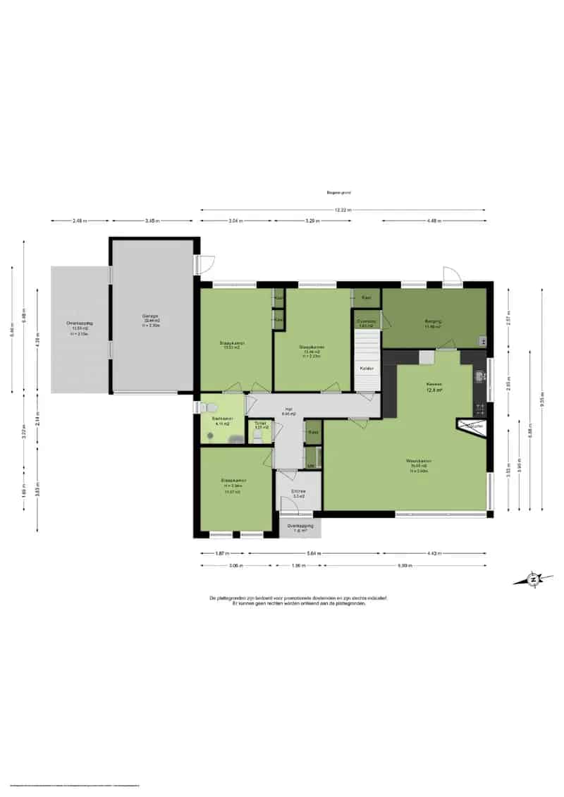Semi-bungalow te koop Herwen 3 slaapkamers grote tuin