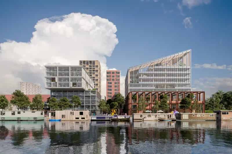 Kantoorruimte Amsterdam Amstel Discovery District 13000 m²