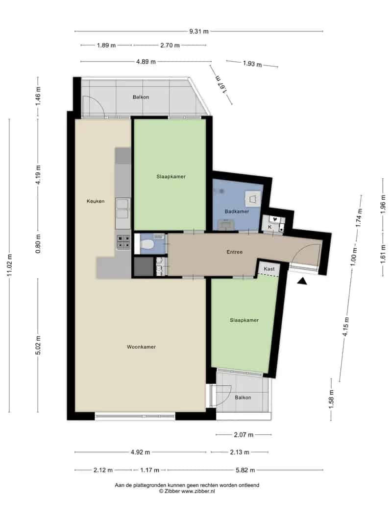 3 Kamer Appartement Oude Noorden Rotterdam