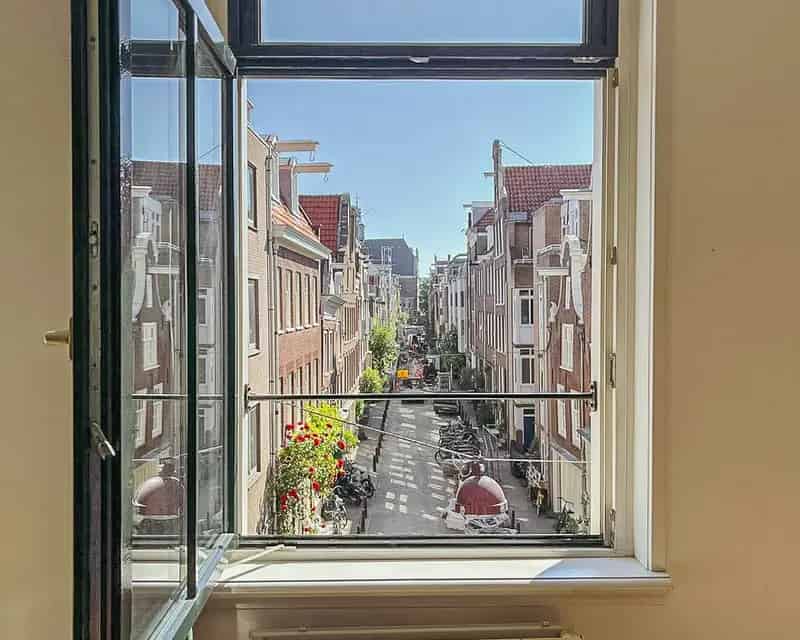 Jordaan Appartement 54m2 Balkon Moderne Keuken
