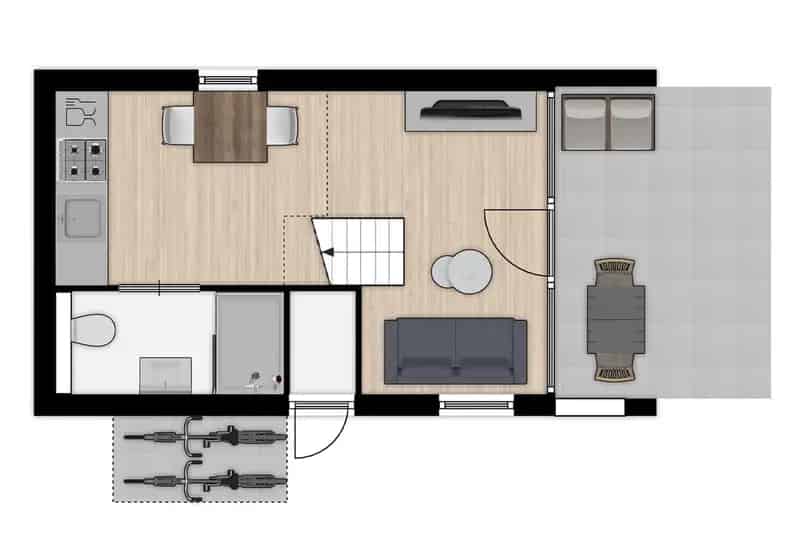 Duurzaam Tiny House Breskens Strand Nabij