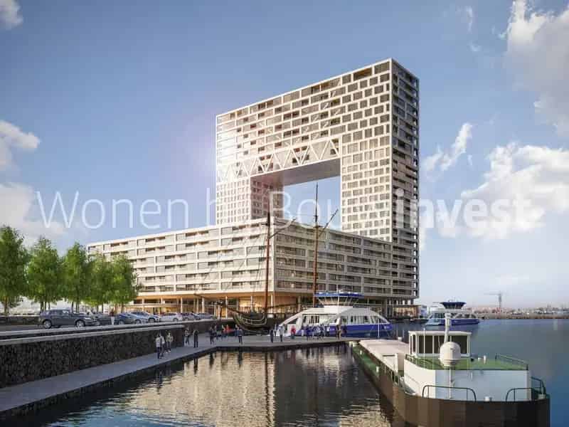 Luxe 4-kamerappartement Houthaven 102m2 Balkon