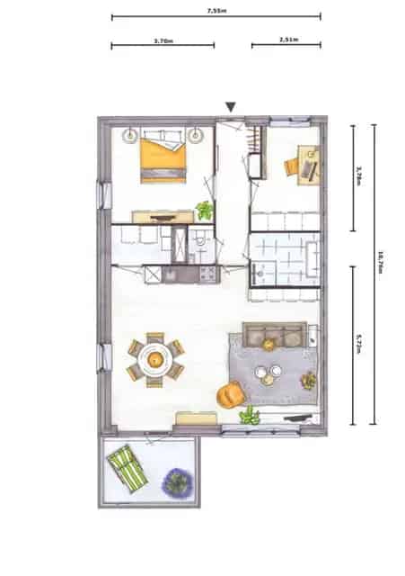3 Kamer Appartement Huis ter Heide UT 80m2 2017