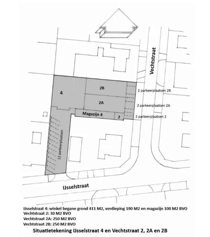 Winkel met showroom en verhuurde units te koop IJsselstraat 4 Oss
