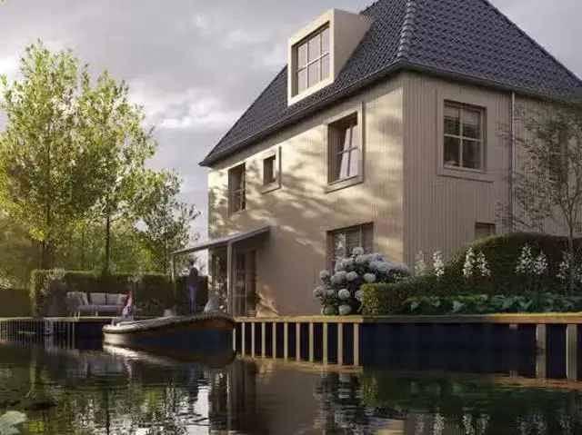 Vrijstaande Villa Muiden 185m2 Ruime Tuin Aan Het Water
