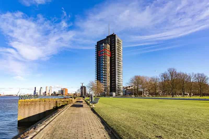 Modern 3-kamer appartement Rotterdam met panoramisch uitzicht
