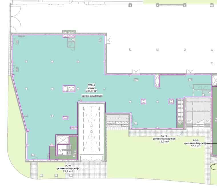 Commerciële Ruimte te Koop Huur Alkmaar 764m2 Nieuwbouw