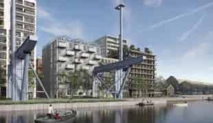 2 Kamer Appartement Amsterdam Oostenburg 60m2 Balkon