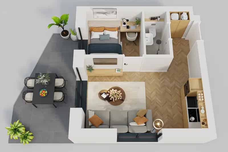 Nijmegen Appartement Te Koop: Modern en Compact Appartement met Tuin
