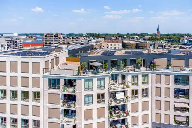 Penthouse te koop Zutphen: 208m², 4 slaapkamers, 2 dakterrassen