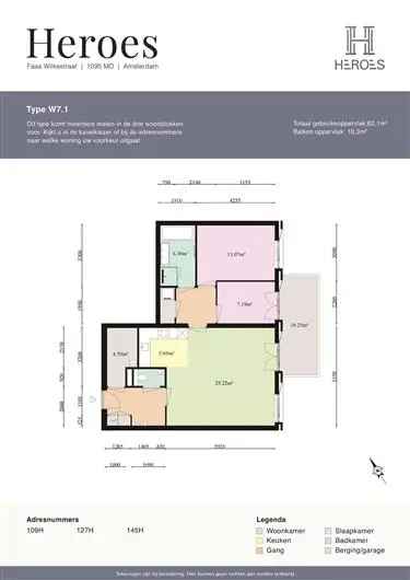 Appartement Amsterdam Faas Wilkesstraat