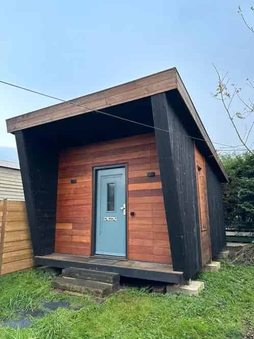 14m2 Verplaatsbare Houten Studio Kantoor te Koop