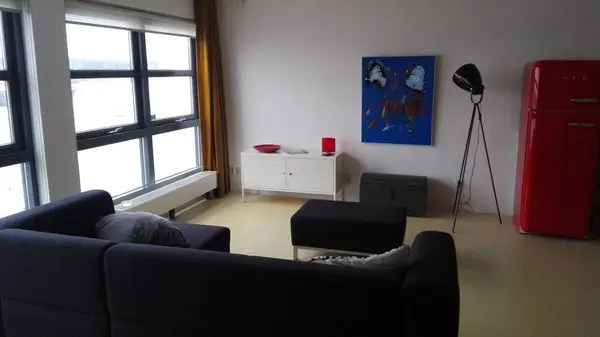 Te huur: 2-kamerappartement Amsterdam Silodam - Uitzicht op het IJ