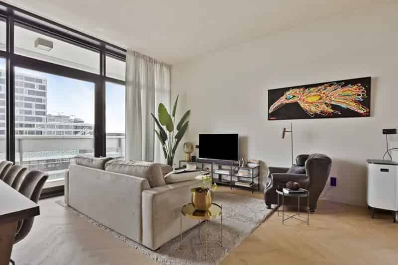 Luxe Appartement 101m2 Den Haag 2 slaapkamers  Uitzicht Vloerverwarming