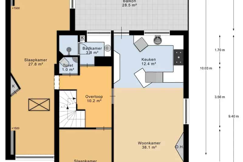 6 Kamer Bovenwoning Badhoevedorp 144m2 Dakterras Aan Het Water