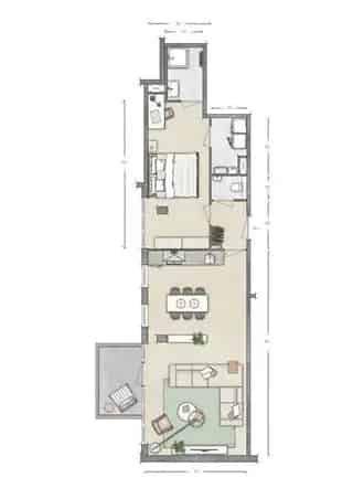 Appartement Alphen aan den Rijn 2 Kamers
